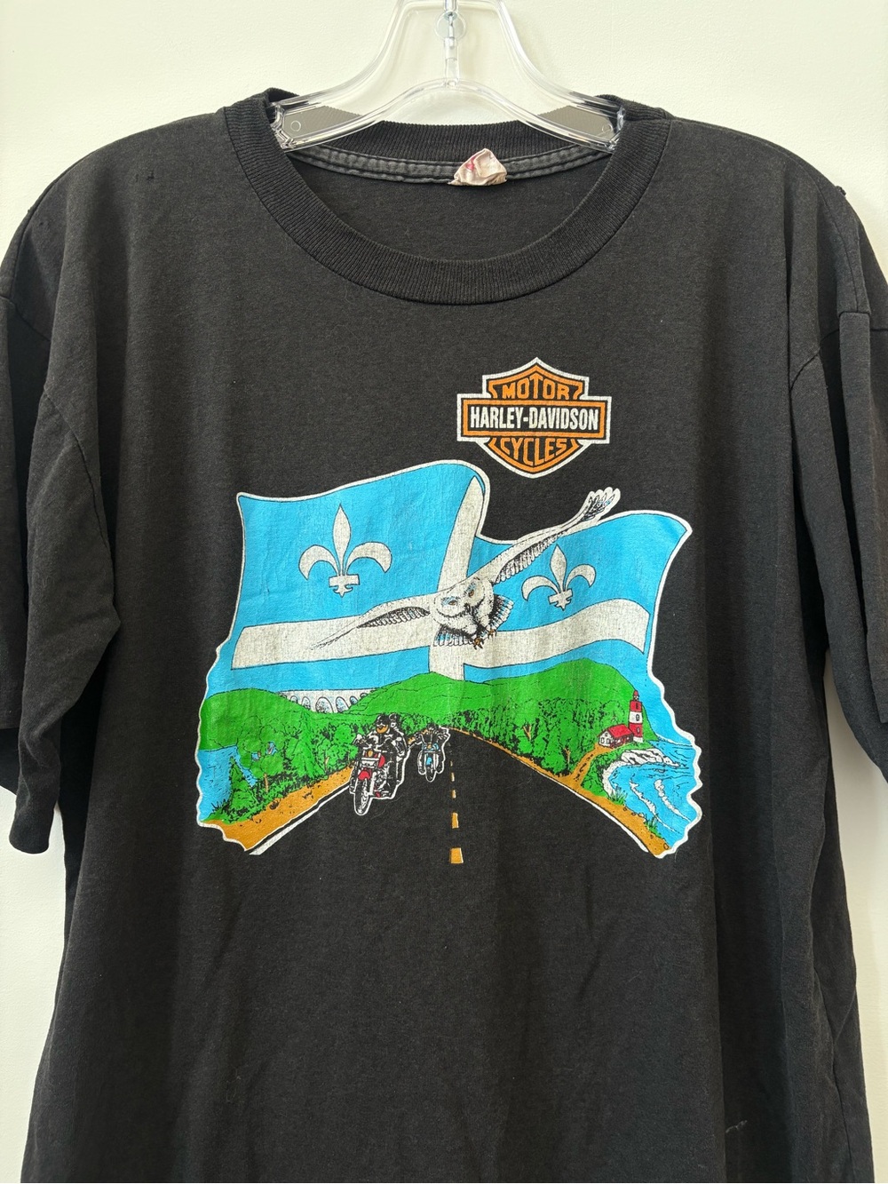 Harley Davidson Vintage Black Tee - Picture 2 of 7